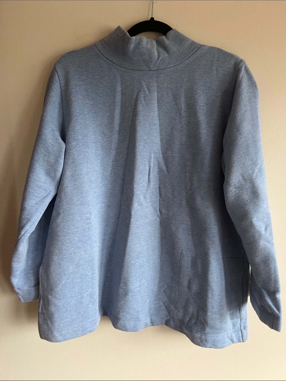Eileen Fisher Pale Blue Knit Top